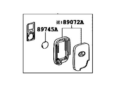 2009 Lexus GS350 Transmitter - 89904-50390