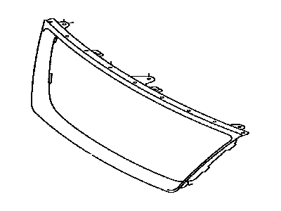 Lexus 53111-33350 Moulding, Radiator Grille