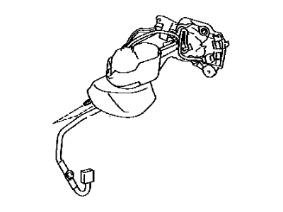 Lexus 87908-33710-E0 ACTUATOR Sub-Assembly, Outer Mirror