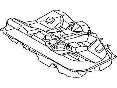 2010 Lexus ES350 Fuel Tank - 77001-33222