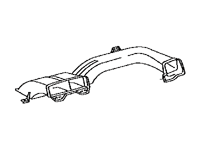 Lexus 55844-33150 Duct, Heater To Register, NO.2