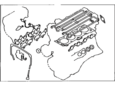 Lexus 04112-0P051 Gasket Kit, Engine Valve Grind