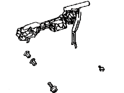 Lexus 69204-60070 Frame Sub-Assembly, Rear Door