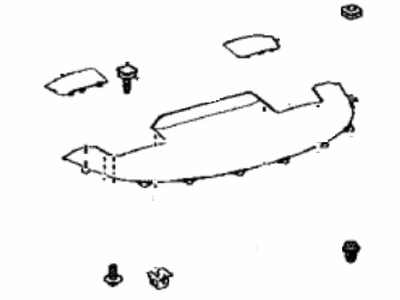 Lexus 64330-11030-C1 Panel Assembly, Package