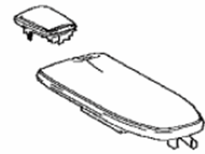 Lexus 58906-11040-E0 Pad Sub-Assembly, CONSOL