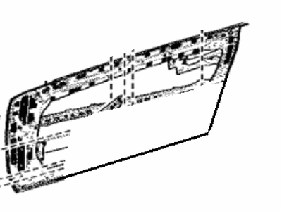 Lexus 67011-11010 Panel Sub-Assy, FR D