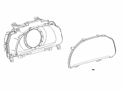 Lexus 83800-11150 Meter Assembly, COMBINAT