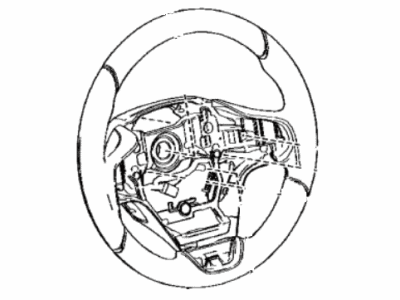 Lexus 45111-11010-J2 WHEEL, STEERING