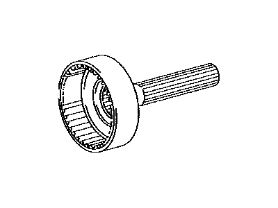 Lexus 34770-22010 Shaft Assy, Transfer Rear Output