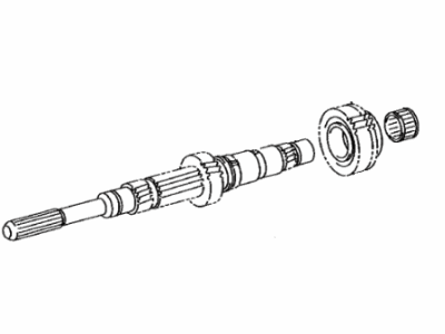 Lexus 33029-53010 Shaft Set, Input