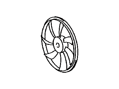 Lexus IS250 Cooling Fan Assembly - 16361-31100