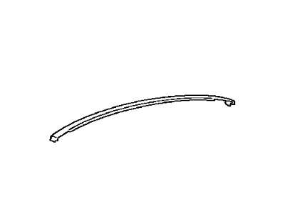 Lexus 75555-53050-J5 MOULDING, Roof Drip