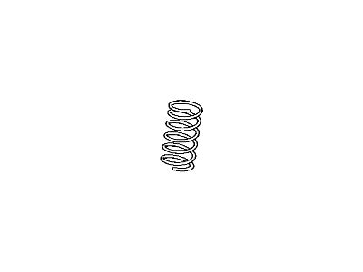 Lexus 48231-53230 Spring, Coil, Rear