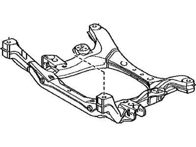 Lexus 51100-24011 Frame Assy, Front