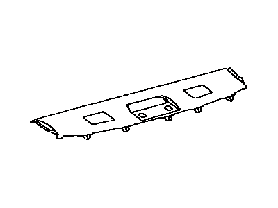 Lexus 64340-53020-A0 Panel Assy, Package Tray Trim, No.2