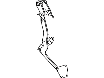 Lexus 31301-53110 Clutch Pedal Sub-Assembly