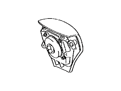 Lexus 45130-53110-C0 Pad Assembly, Steering Wheel