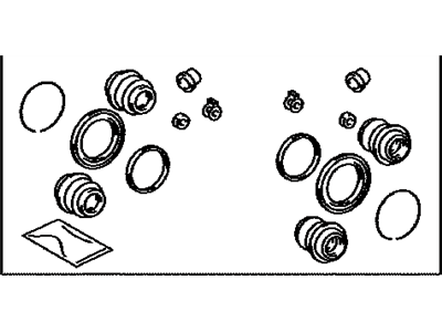 Lexus 04479-30151 Cylinder Kit, Disc Brake, Front