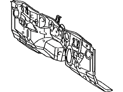 Lexus 55101-53161 Panel Sub-Assy, Dash