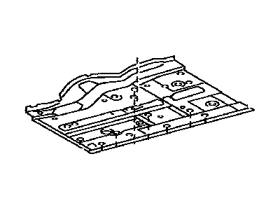 Lexus IS F Floor Pan - 58112-53031