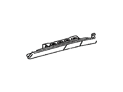 Lexus 73990-53020-B1 Air Bag Assy, Instrument Panel, Lower NO.2