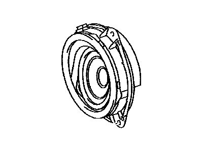 Lexus 86160-0WS60 Speaker Assy, Rear