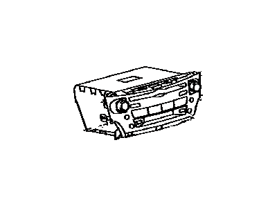 Lexus 86120-53A80 Receiver Assy, Radio