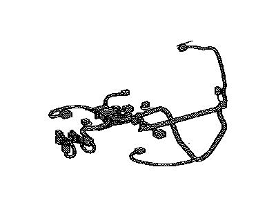 Lexus 82192-53072 Wire, Front Seat, LH