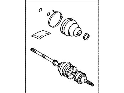 2006 Lexus IS350 Axle Shaft - 43470-39425