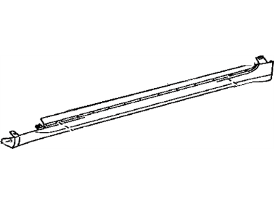 Lexus 75851-53901 Moulding, Rocker Panel, RH