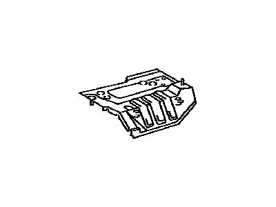 Lexus 58314-53030 Extension, Rear Floor Pan To Quarter Panel, LH