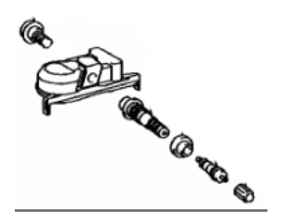 Lexus ES350 TPMS Sensor - 90942-A5007