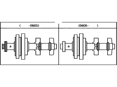 Lexus 13601-28020 Balanceshaft Sub-Assy, NO.1