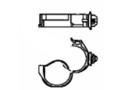 Lexus 82711-3F040 Clamp, Wiring Harness