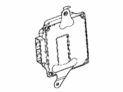 Lexus RX450hL Suspension Control Module - 89243-48060