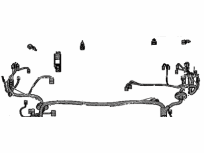 Lexus 82111-4DK10 Wire, Engine Room Ma