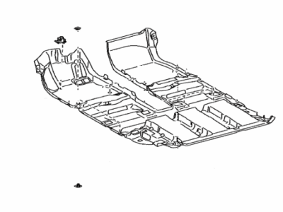 Lexus 58510-48680-C0 Carpet Assembly Floor