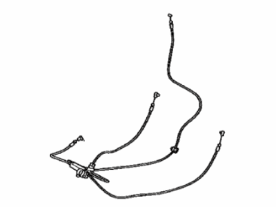 Lexus 72570-48010 Cable Assembly, RECLINING