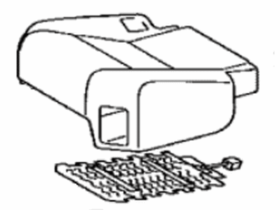 Lexus 71076-48670-B2 Rear Seat Cover Sub-Assembly