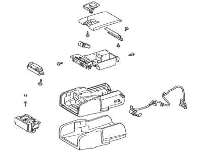 Lexus RX350L Armrest - 72830-48A30-A0