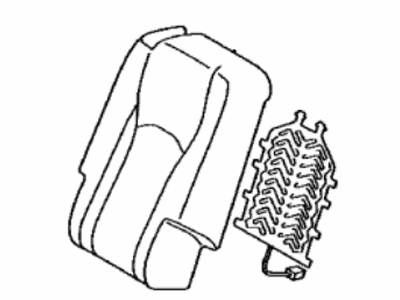 Lexus 71077-48J20-C4 COVER SUB-ASSY, RR S