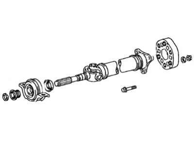 2005 Lexus LS430 Drive Shaft - 37110-50050