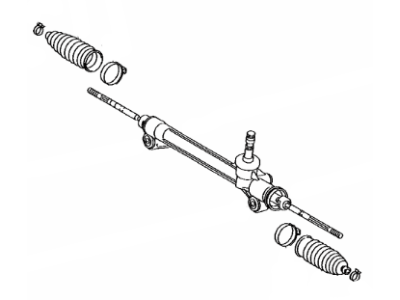 2012 Lexus RX450h Rack And Pinion - 45510-48040