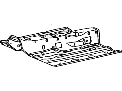 Lexus 58101-50011 Pan Sub-Assy, Front Floor