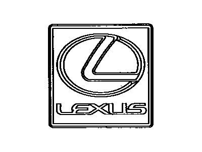 Lexus 11291-50020 Engine Name Plate