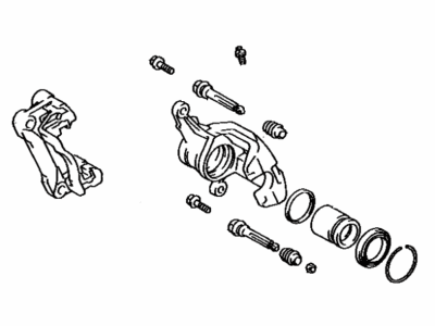 Lexus LS400 Brake Caliper - 47730-50020