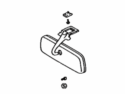 Lexus 87810-50040-K0 Mirror Assy, Inner Rear View