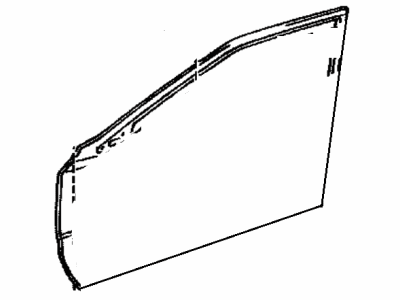 Lexus 67111-50011 Panel, Front Door, Outer RH