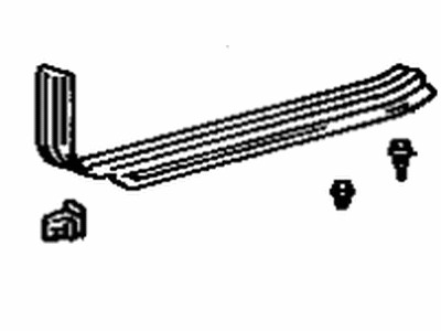 Lexus 67914-50010-04 Plate, Front Door Scuff, LH
