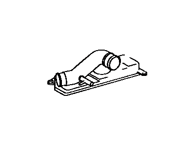 Lexus 17875-50060 Pipe, Intake Air Connector